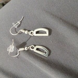 Letter D earrings
